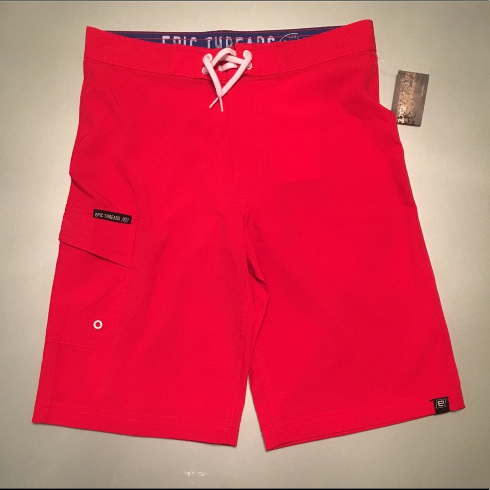 NWT: Epic Threads Unlined Swim Trunks